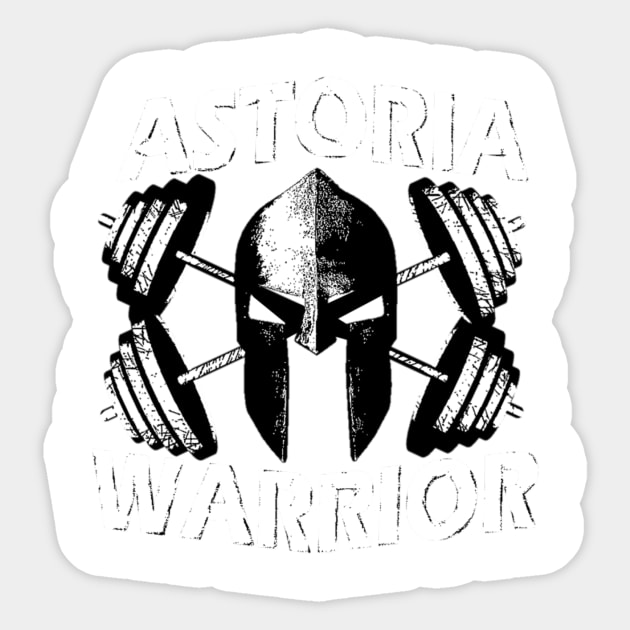 Astoria Warrior Sticker by Original Astoria Kid